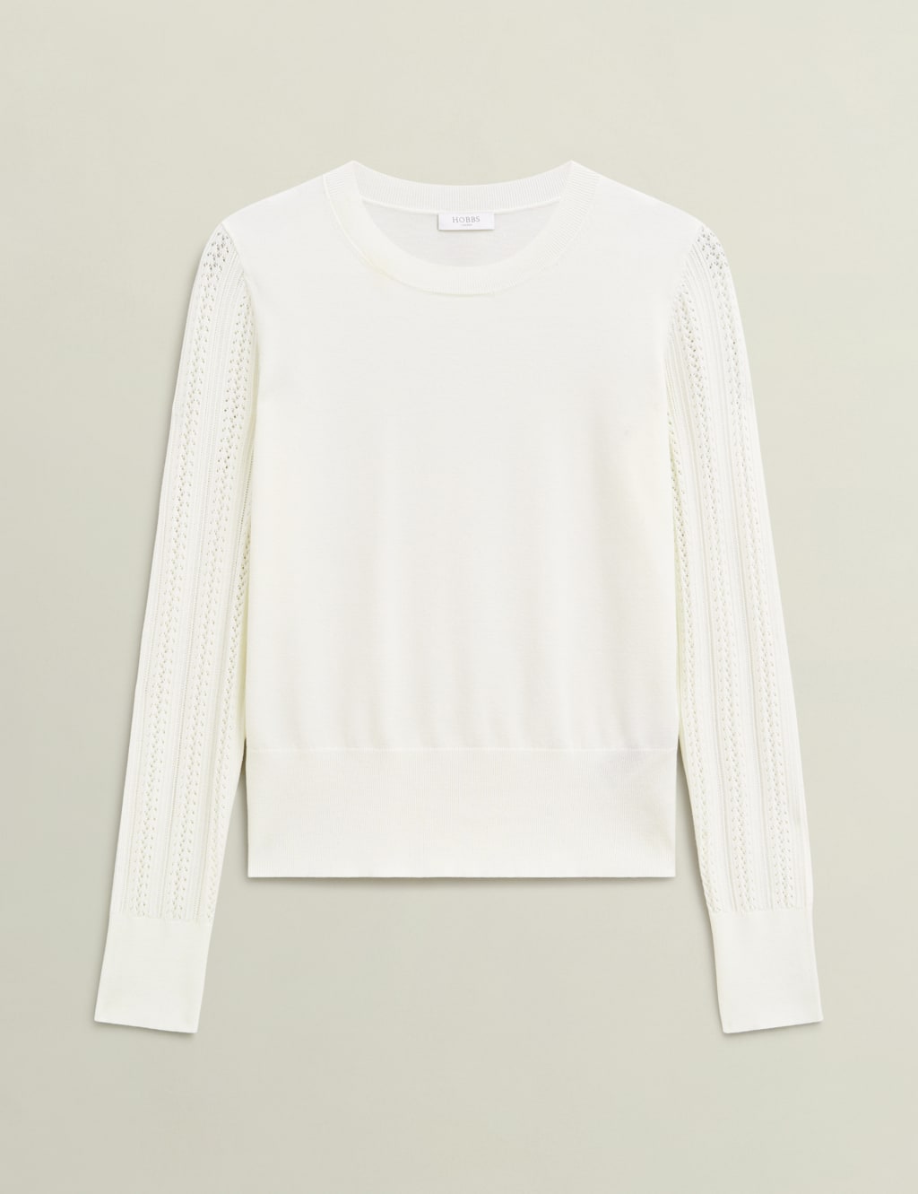 Pointelle Crew Neck Jumper 2 of 5