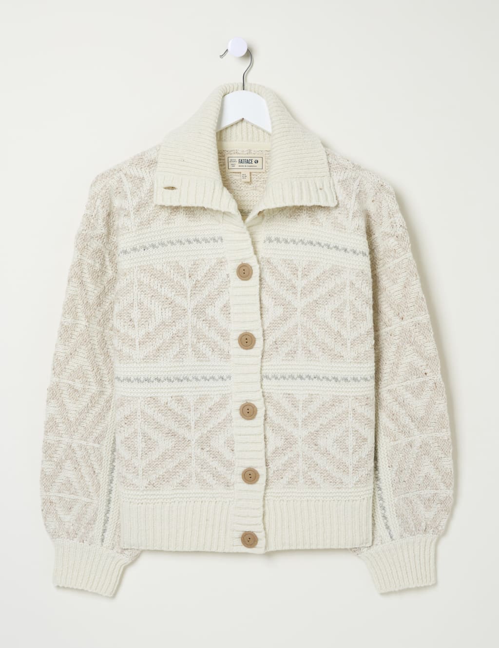 Fat face white cardigan sales