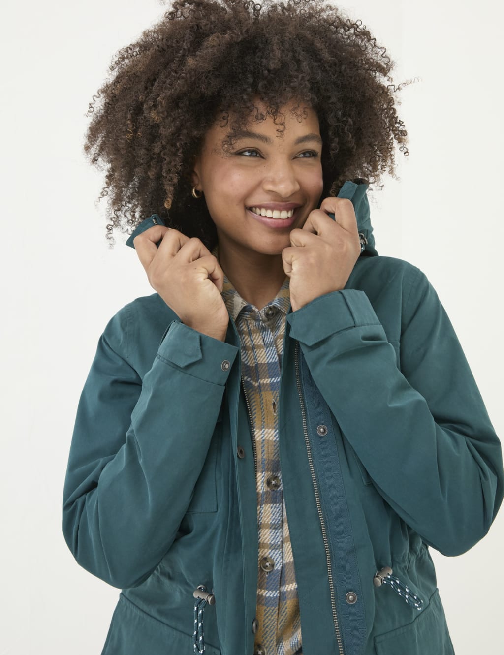 Waterproof longline coat cheap