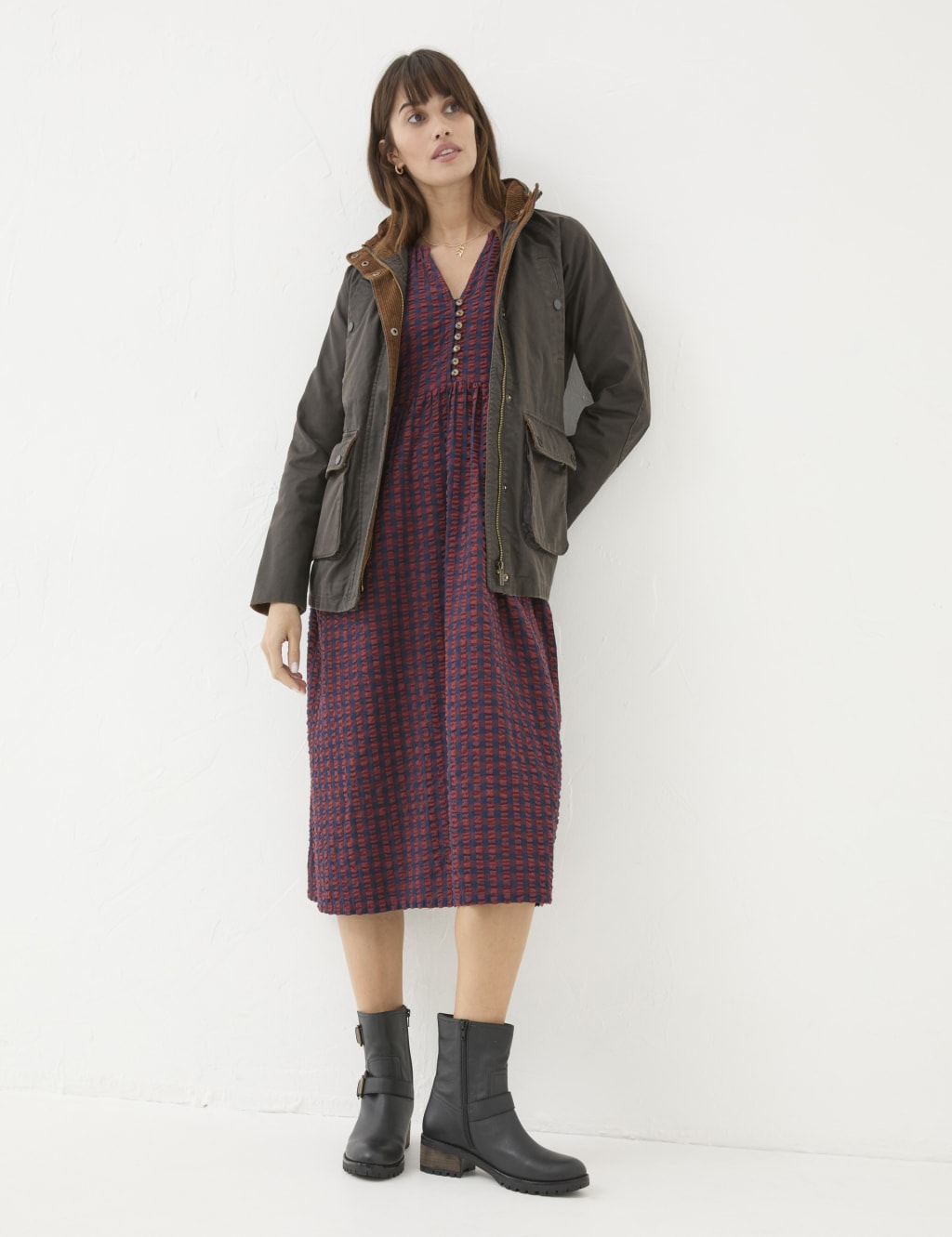 Short utility jacket hotsell
