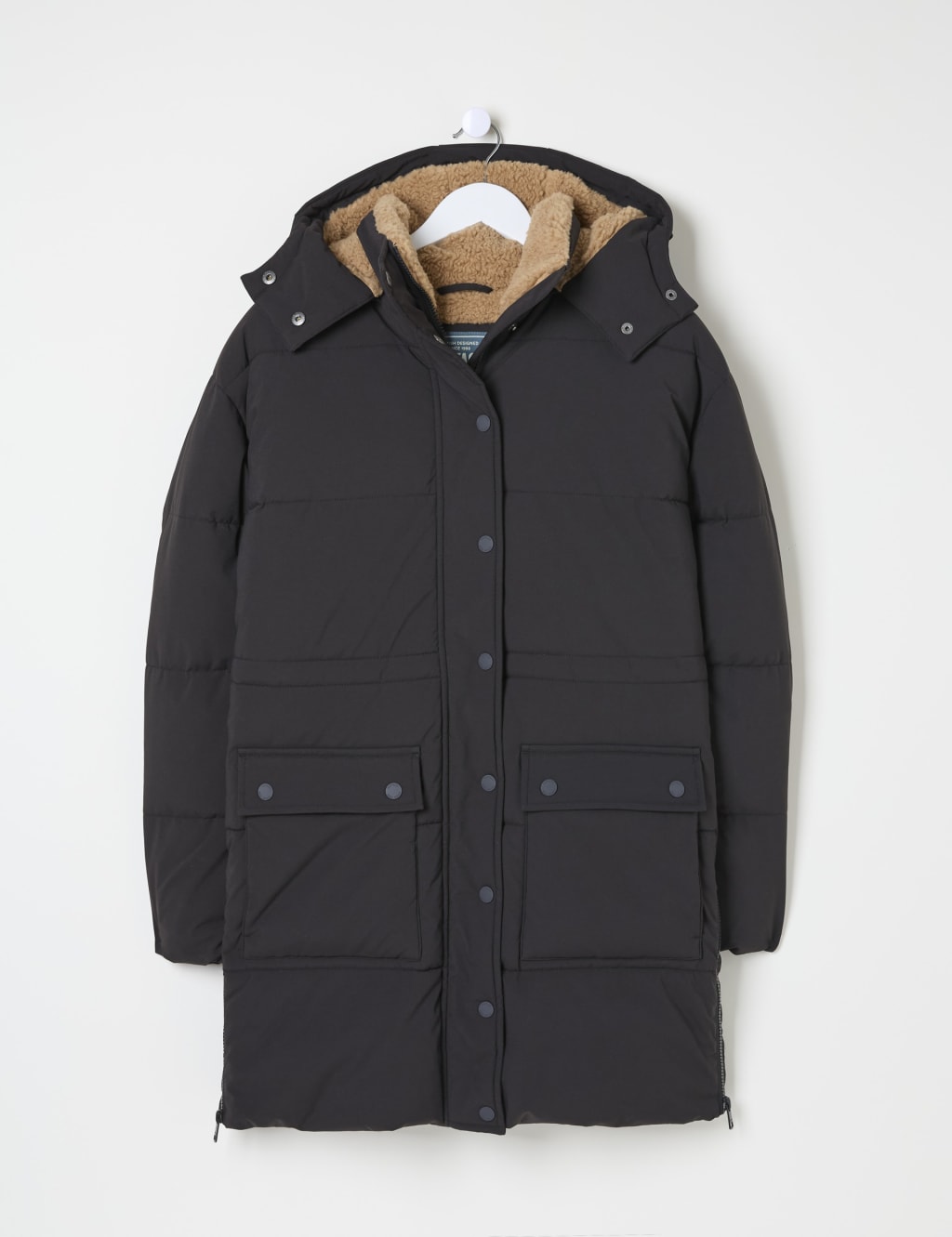 Hooded Longline Puffer Coat FatFace M S
