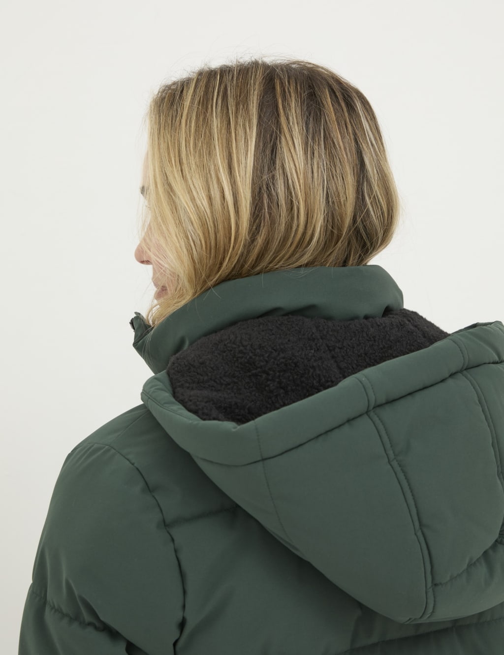 Ladies padded coats m&s discount