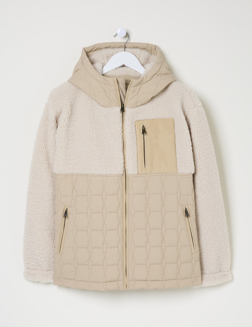 Fat face fleece lined hoodie hotsell