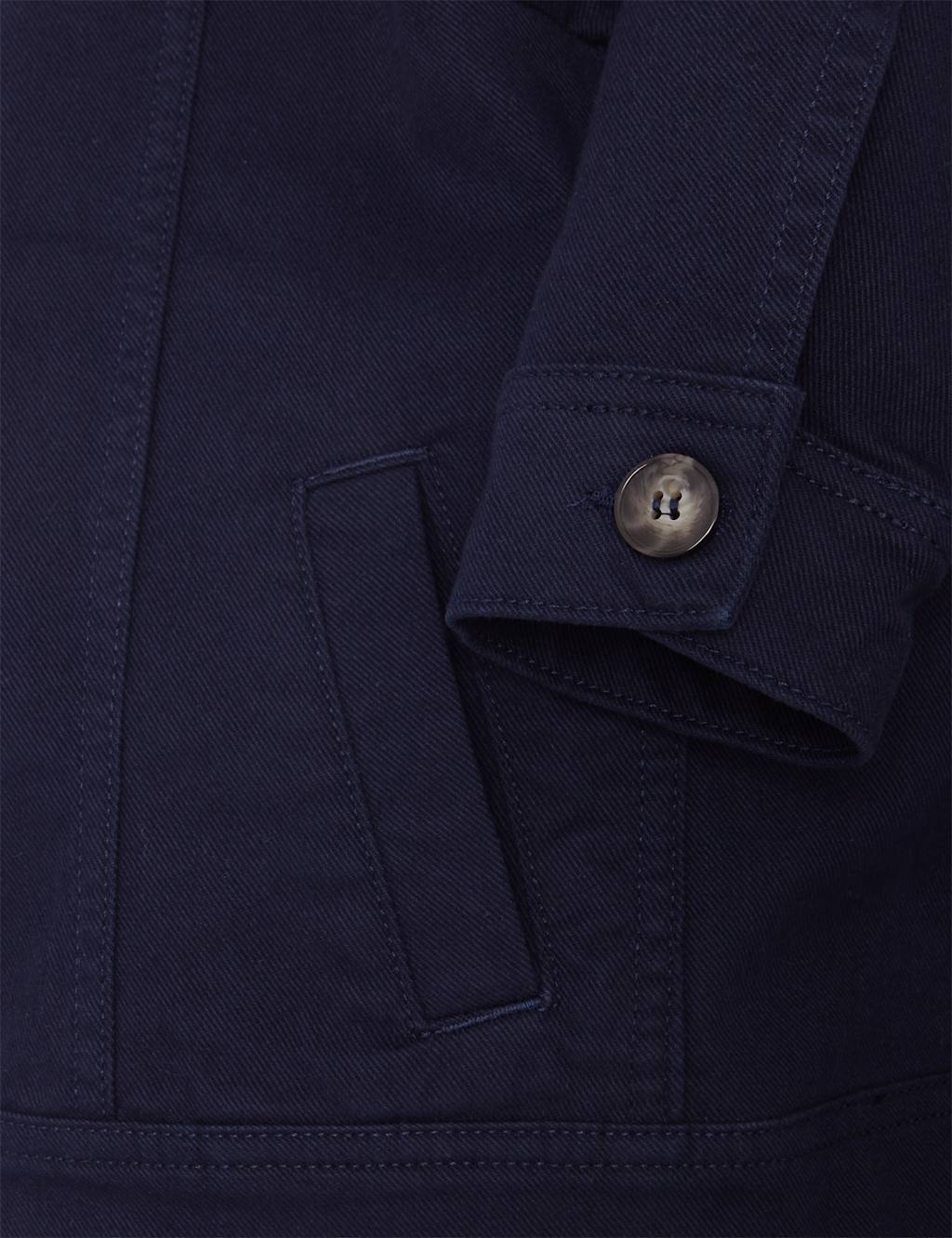 Cotton Rich Denim Cropped Jacket 8 of 8