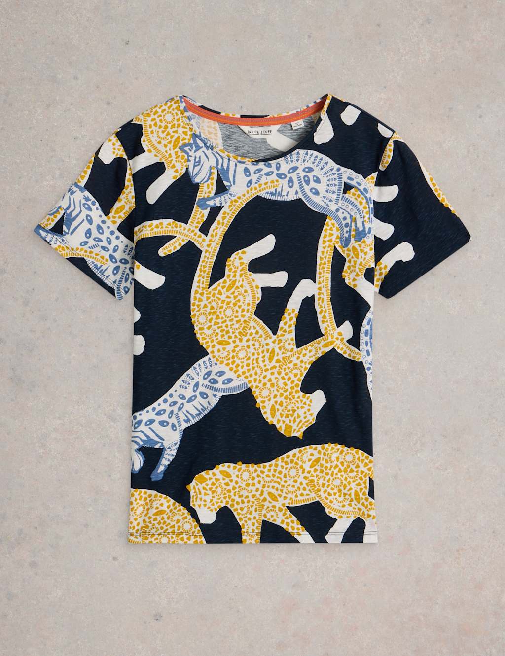 Pure Cotton Animal Print T-Shirt 2 of 6