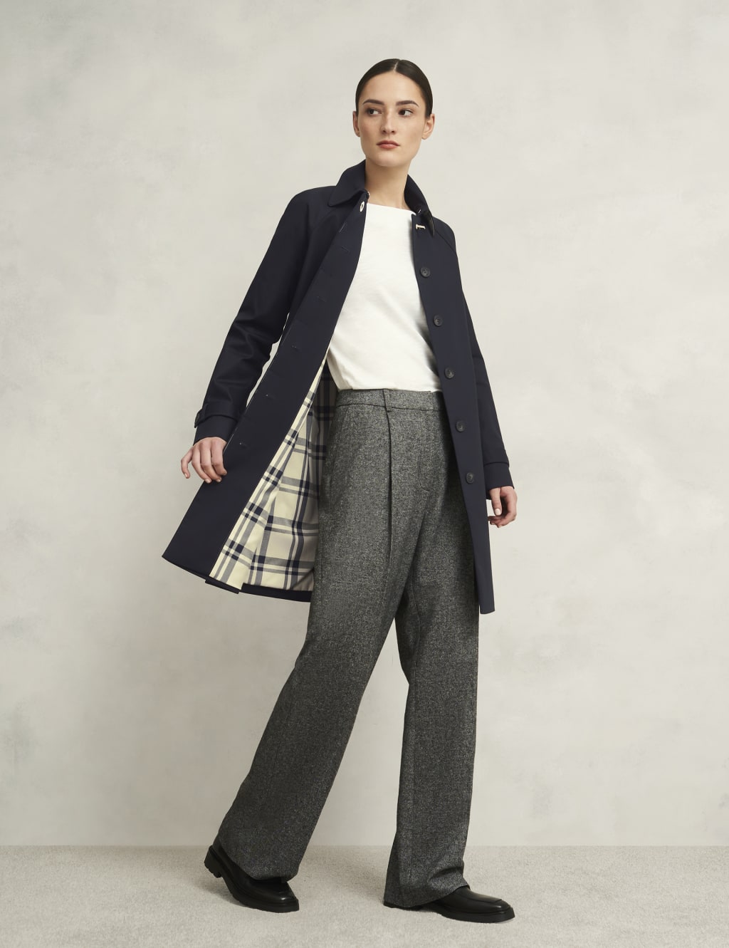 Cotton Rich Single Breasted Trench Coat 5 of 9
