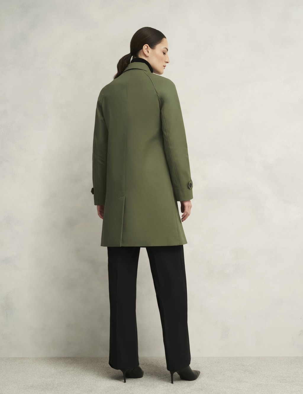 Cotton Rich Single Breasted Trench Coat 3 of 8