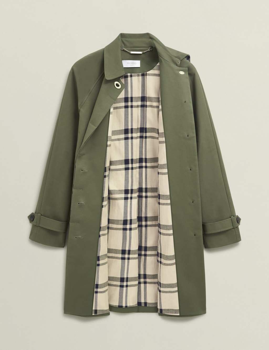 Cotton Rich Single Breasted Trench Coat 7 of 8