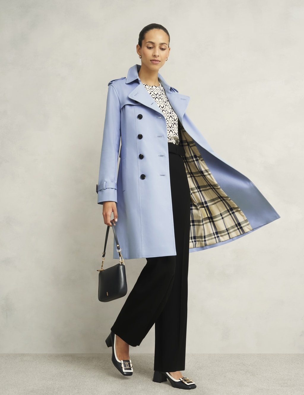 Cotton Rich Belted Trench Coat 5 of 9