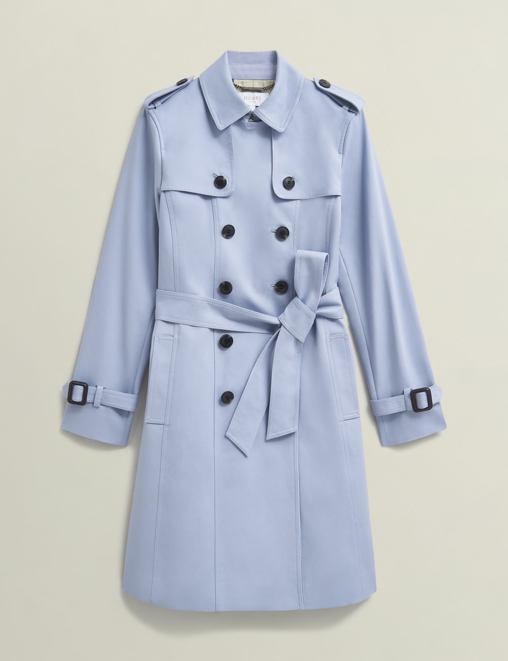 Cotton Rich Belted Trench Coat 2 of 9