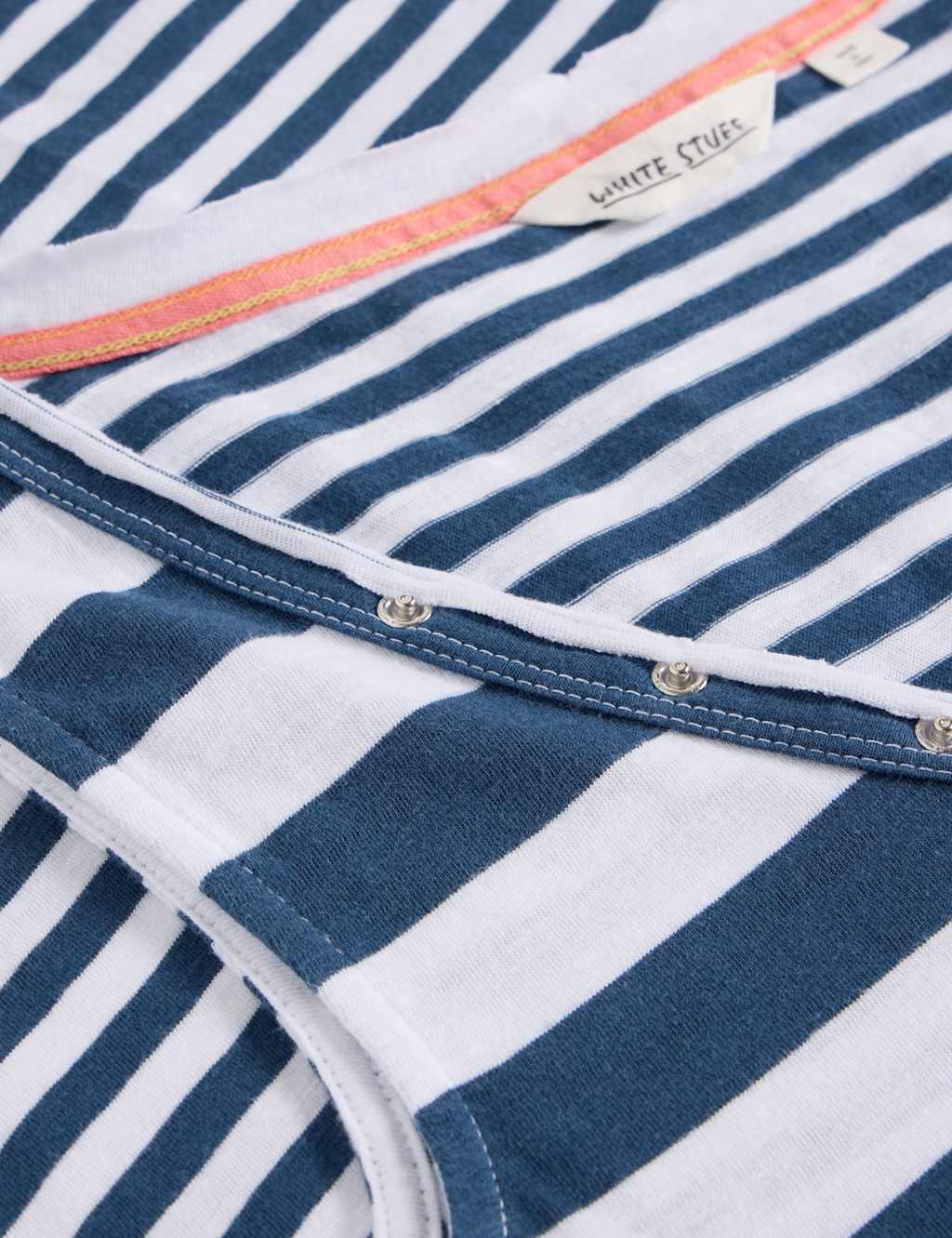 Pure Cotton Striped Vest 6 of 6