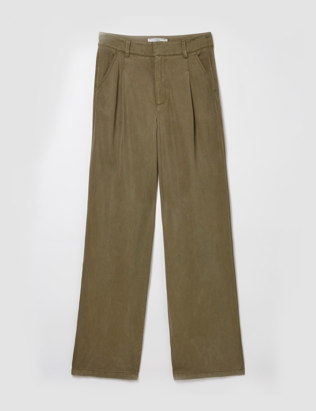 Pure Lyocell™ Pleat Front Wide Leg Trousers 2 of 5
