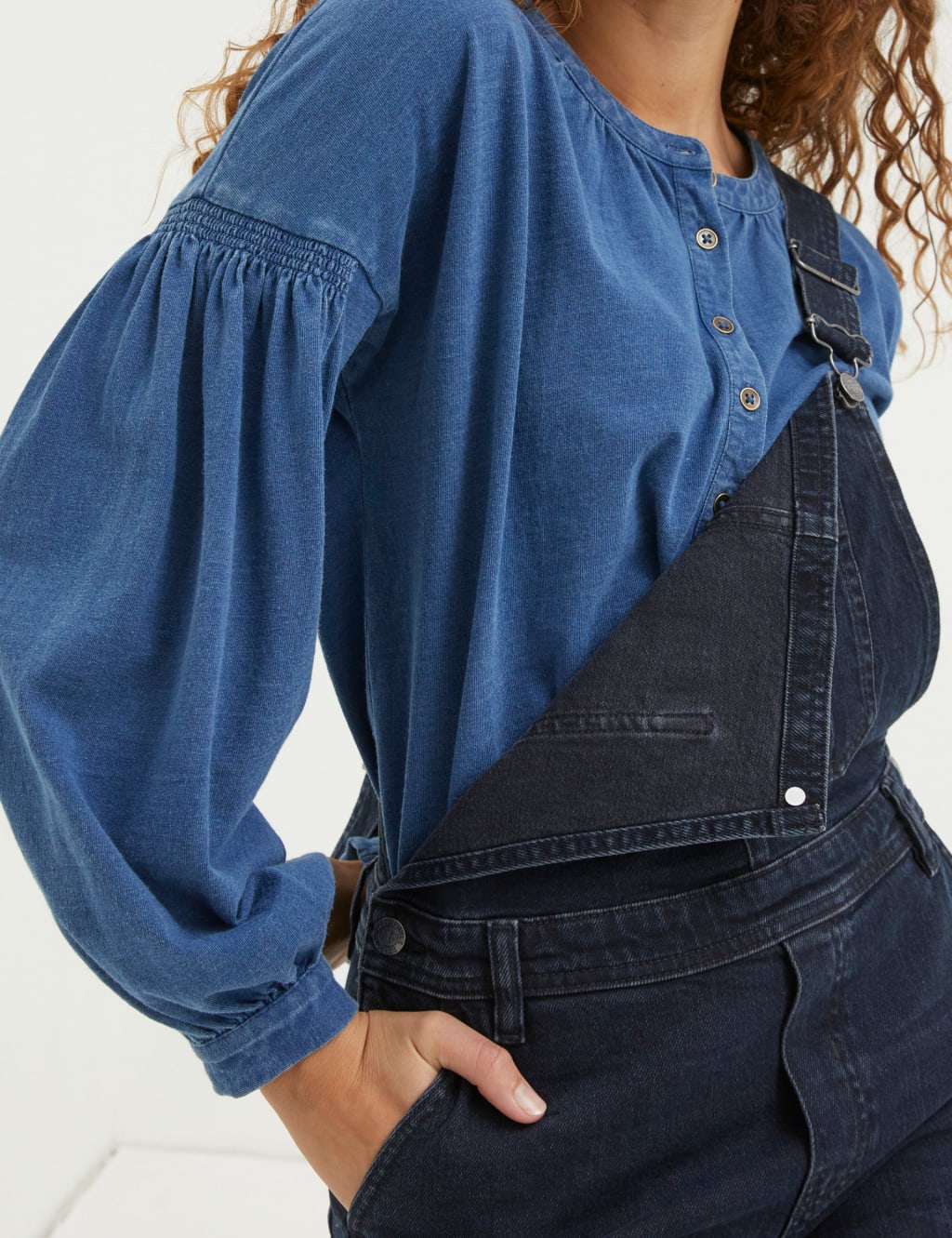 Pure Cotton Henley Top 5 of 5