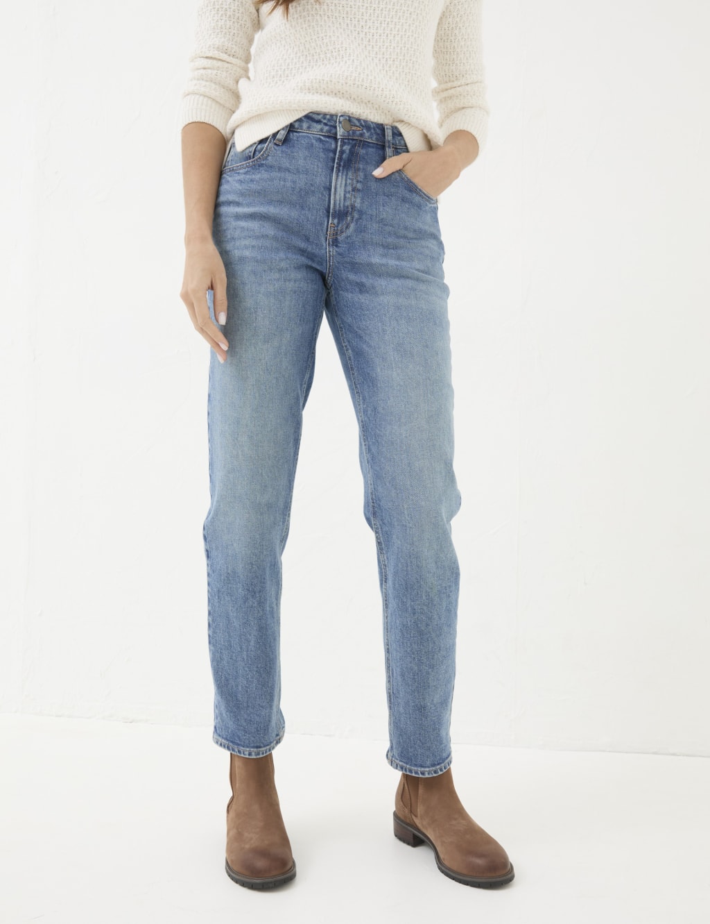 Boyfriend Mid Rise Jeans 3 of 6
