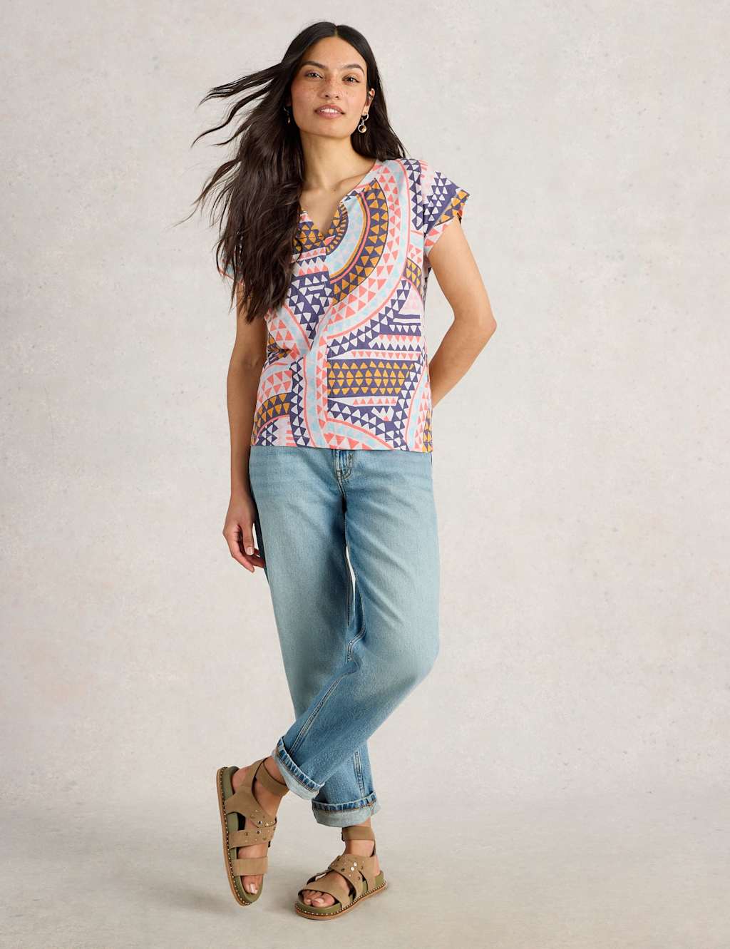 Pure Cotton Printed T-Shirt 3 of 6