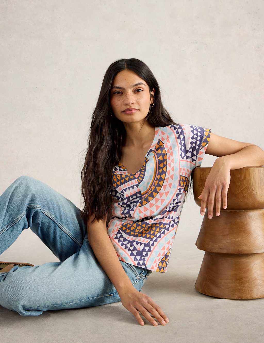Pure Cotton Printed T-Shirt 5 of 6