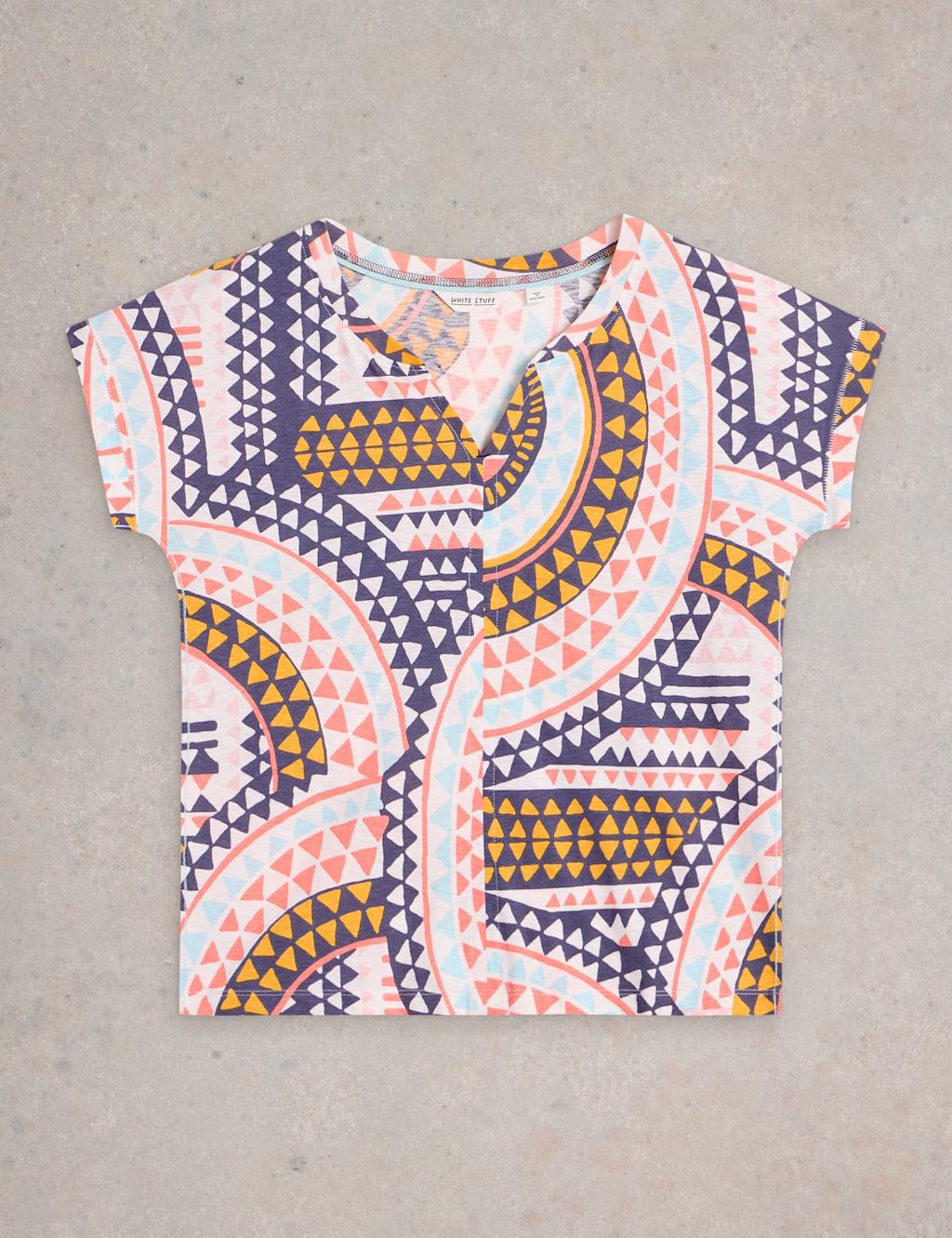 Pure Cotton Printed T-Shirt 2 of 6