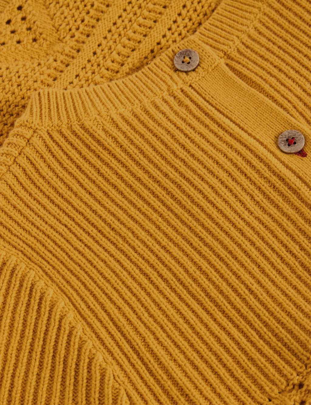 Pure Cotton Stitch Detail Knitted Top 6 of 6