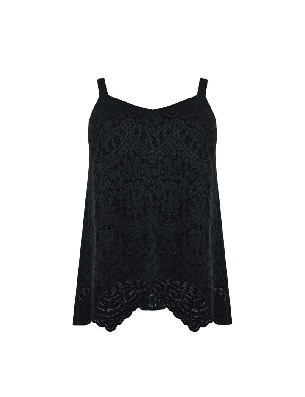 Lace V-Neck Vest Top 2 of 4