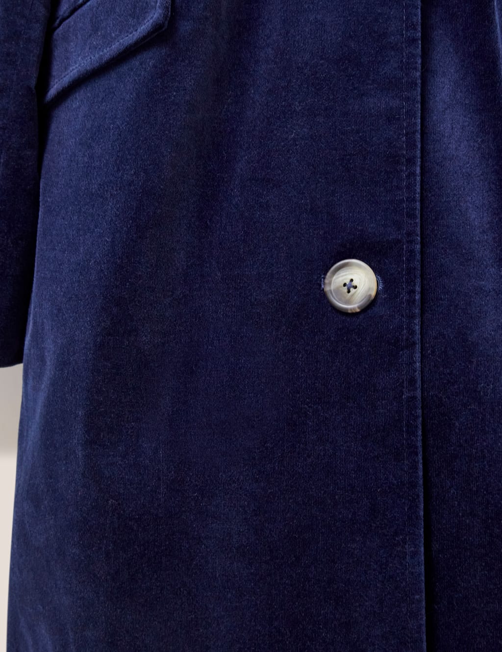 Velvet pea coat outlet