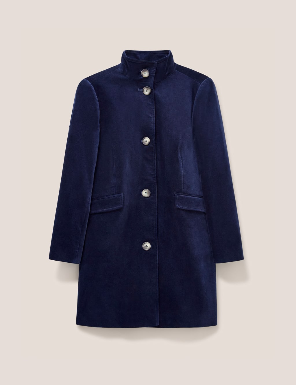 Velvet peacoat store
