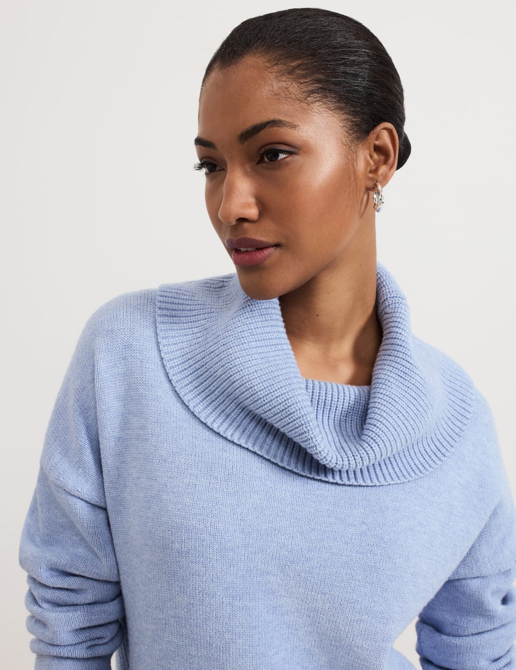 Textured Cowl Neck Jumper 5 of 8
