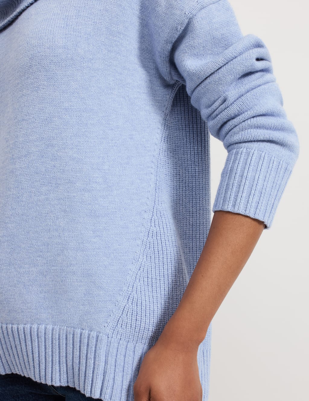 Textured Cowl Neck Jumper 6 of 8
