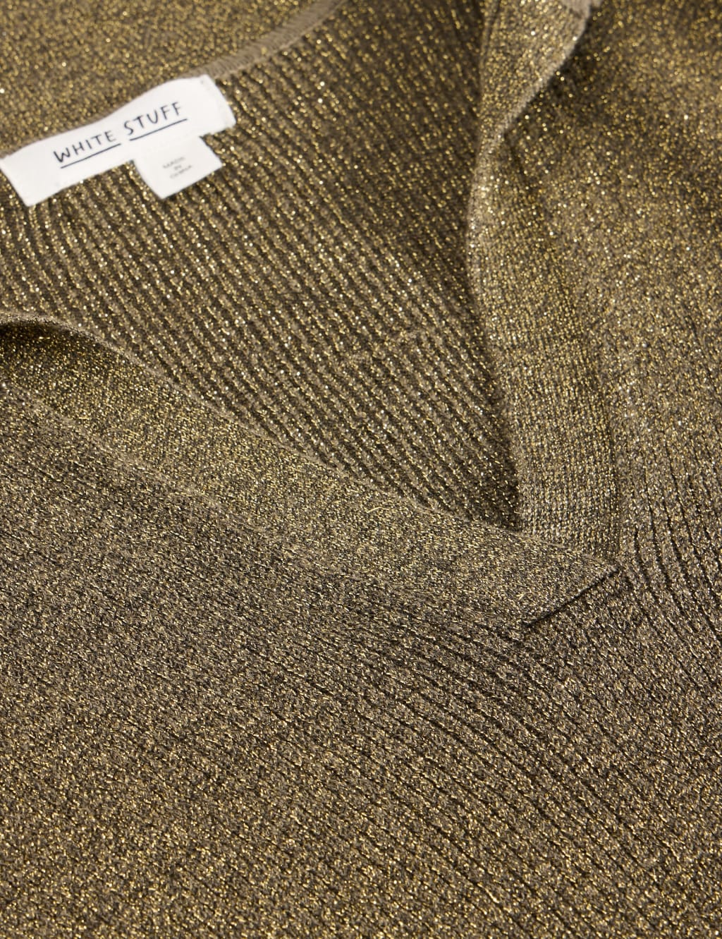 Sparkly Collared Jumper White Stuff M S