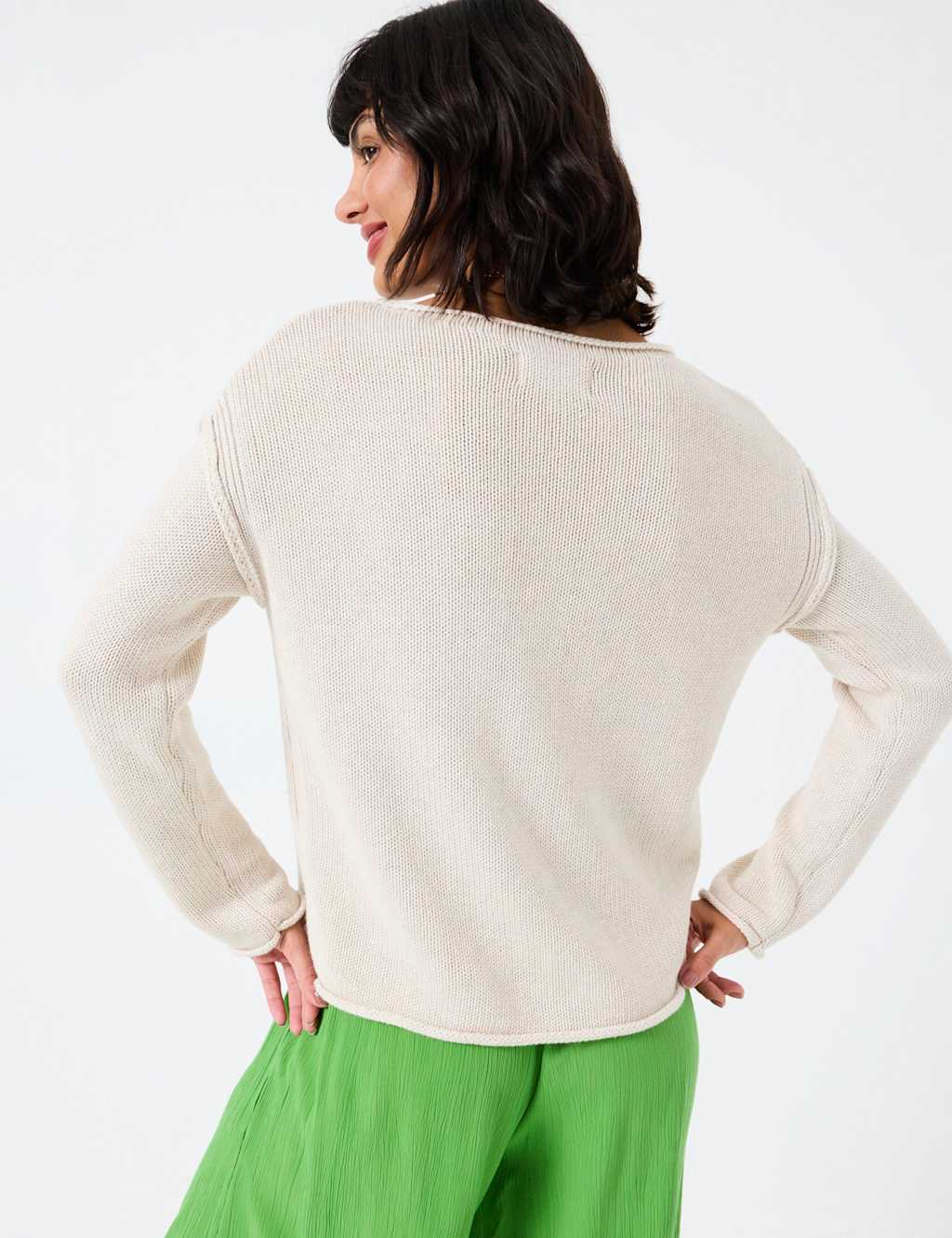 Pure Cotton Textured Sun Jumper 3 of 5