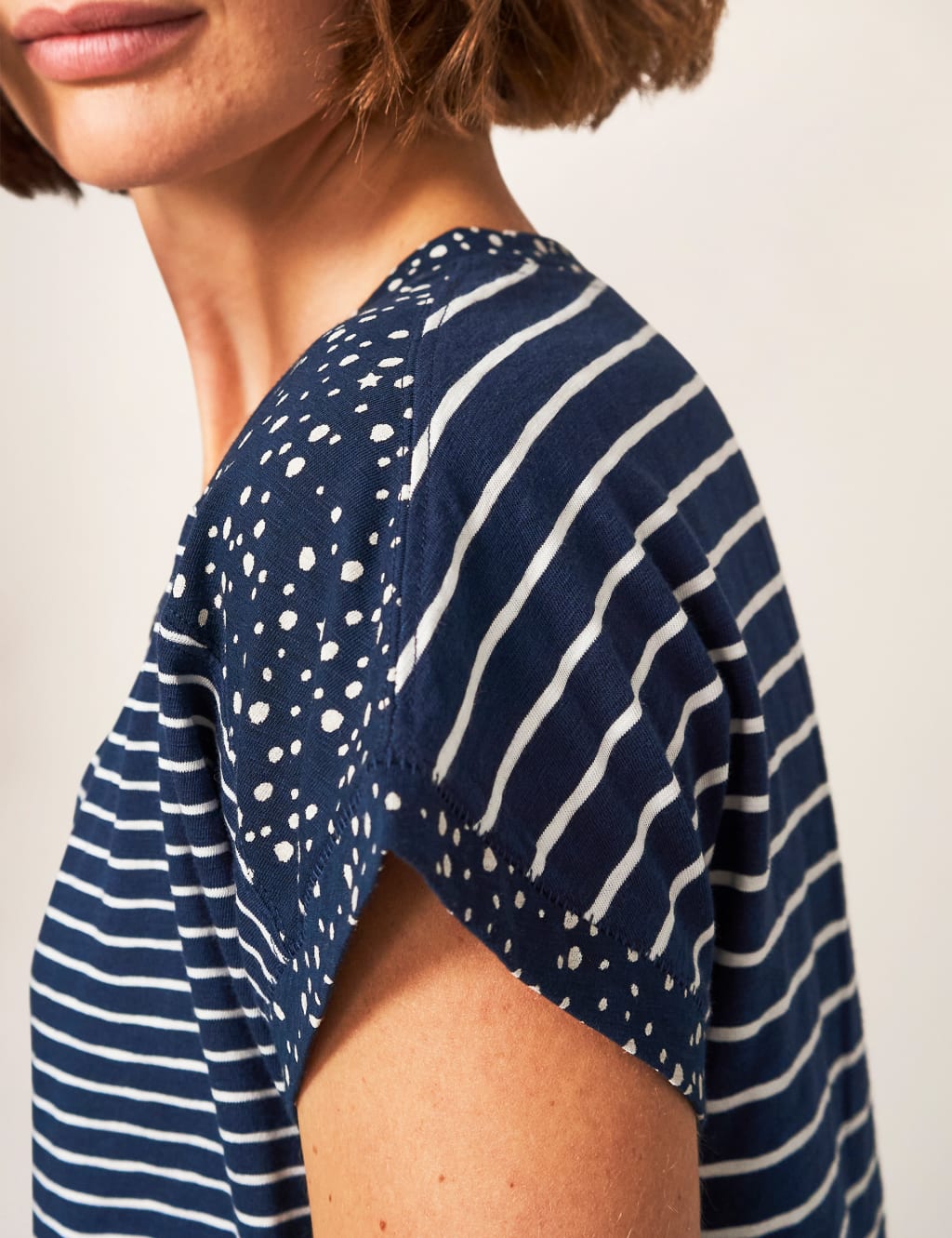 Pure Cotton Striped T-Shirt 5 of 5