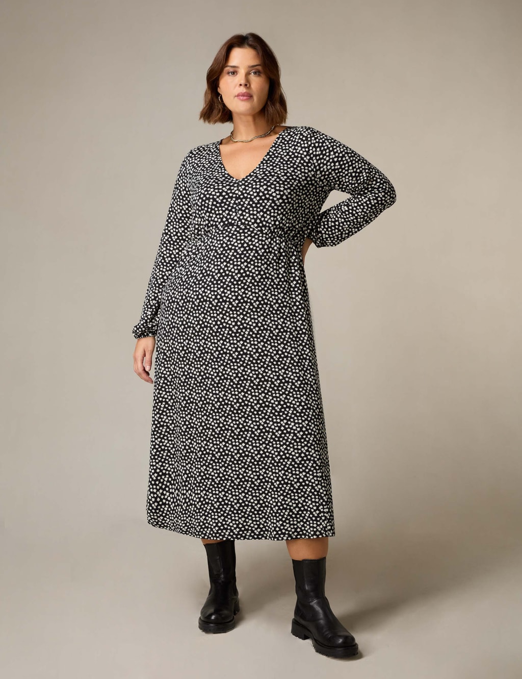 M&s ditsy floral dress deals