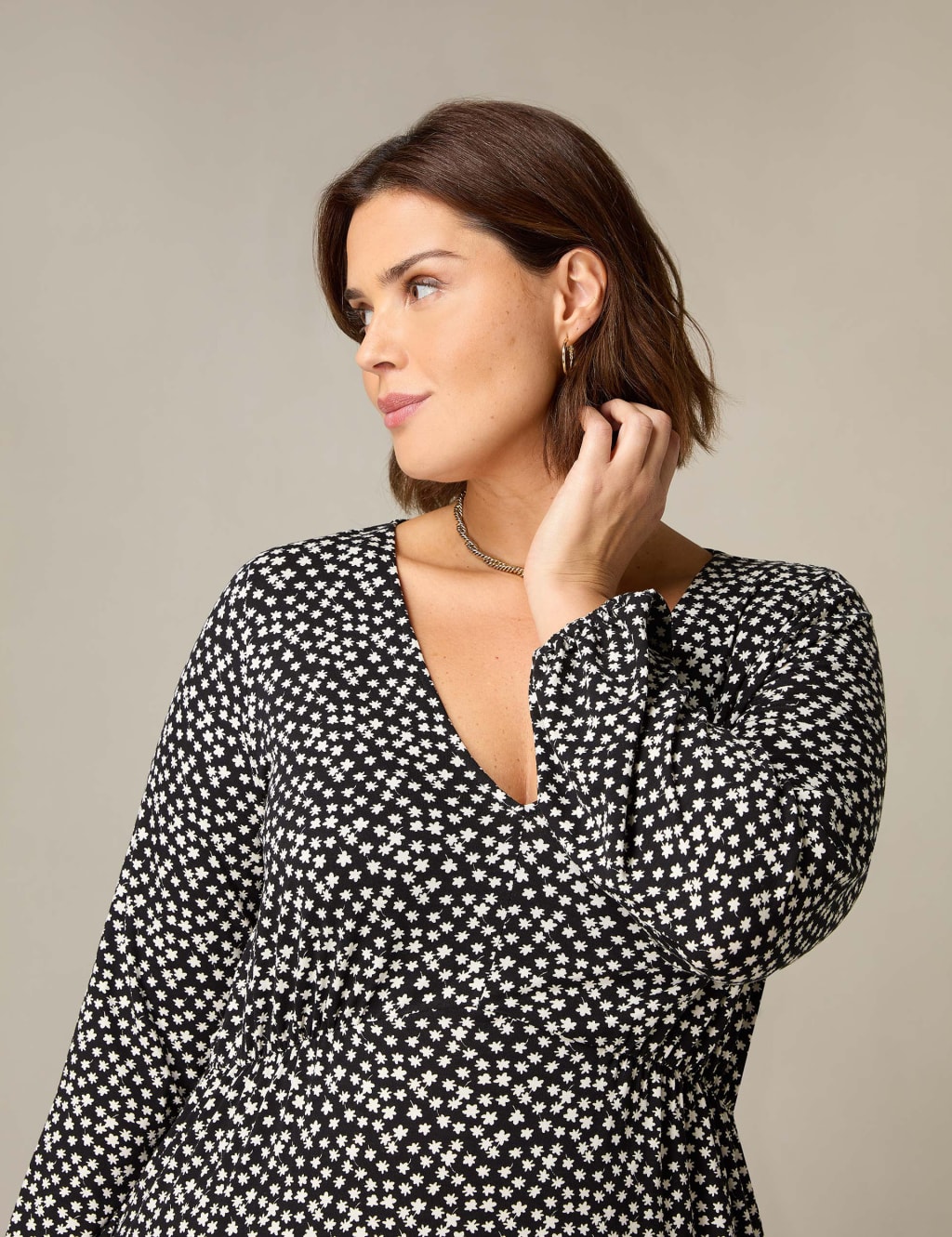M&s ditsy floral dress best sale