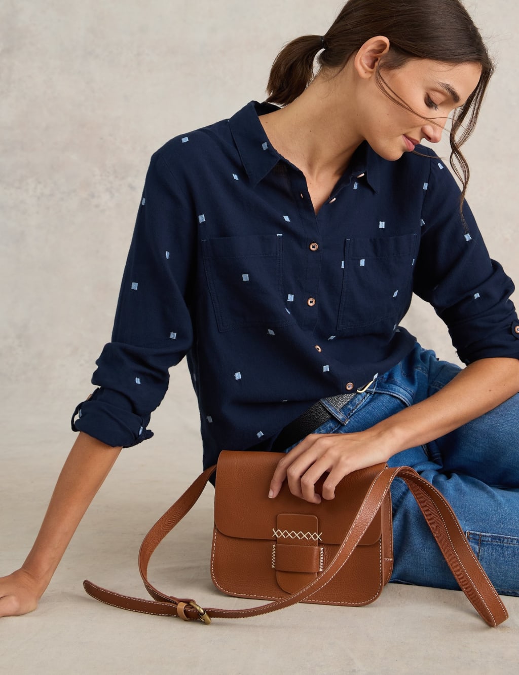 Pure Cotton Collared Shirt 5 of 7