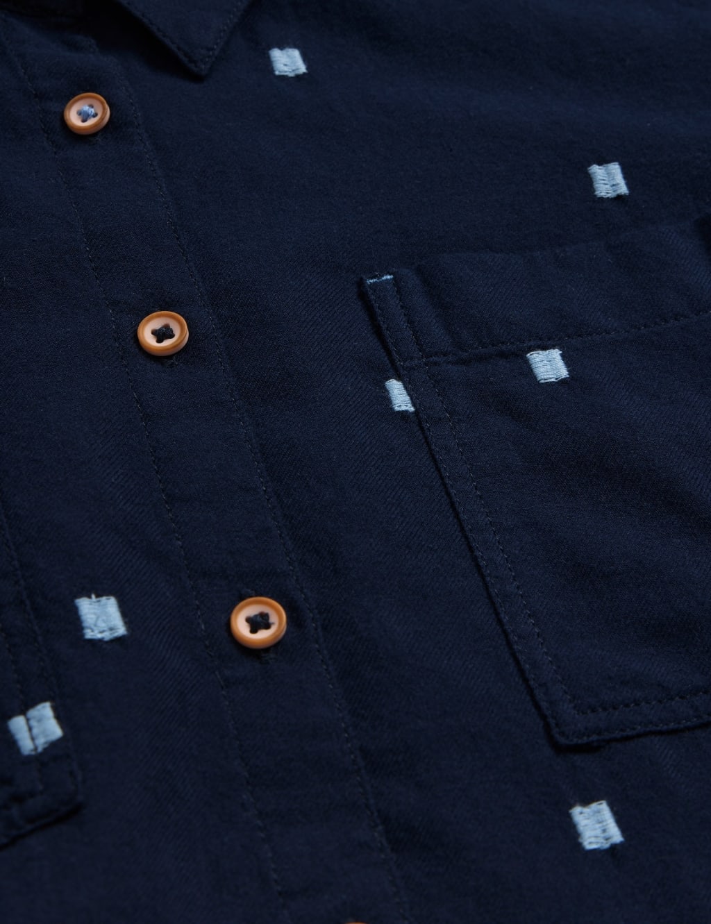 Pure Cotton Collared Shirt 7 of 7