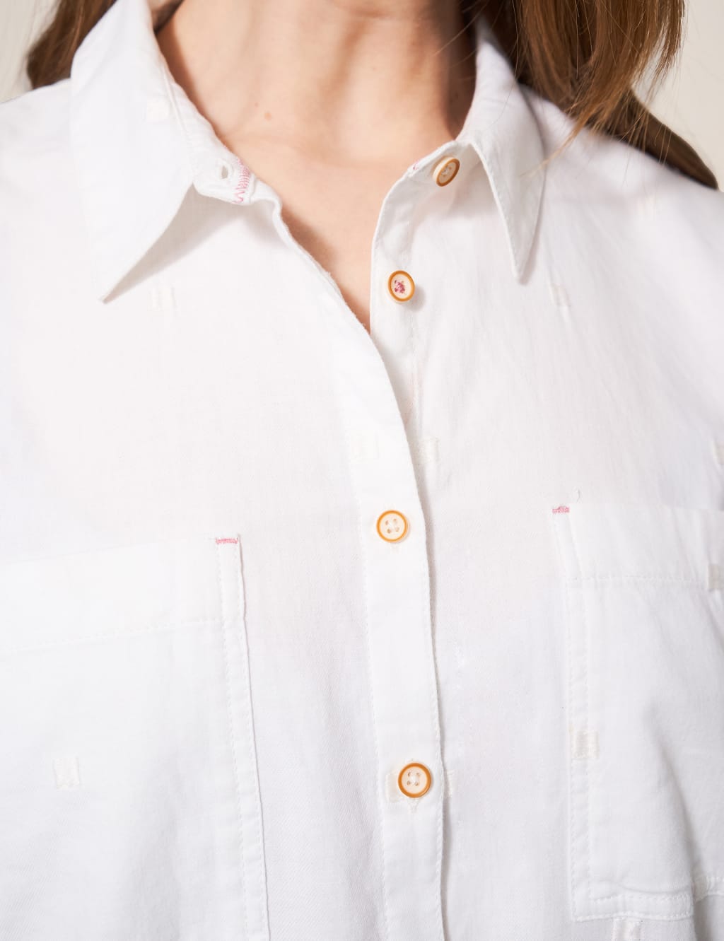 Pure Cotton Collared Shirt 4 of 5