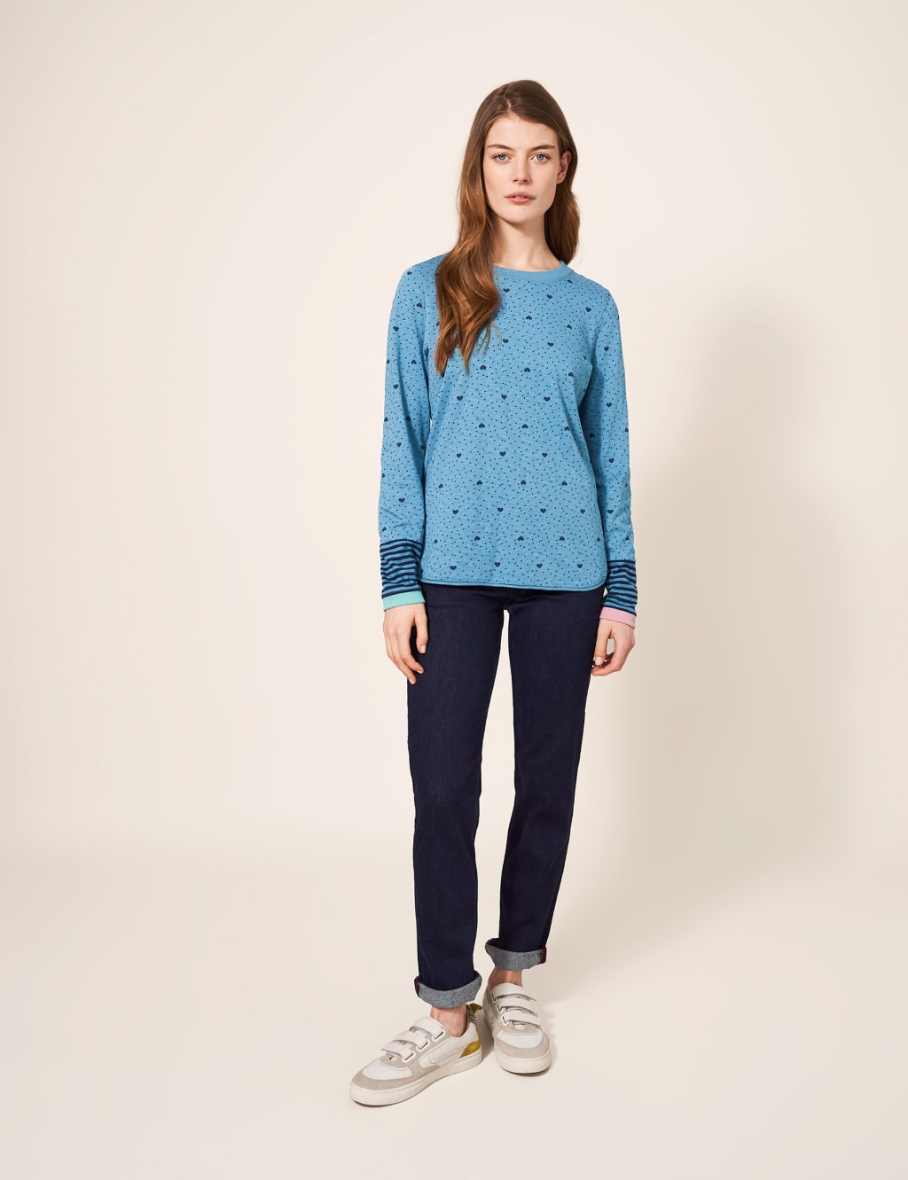 Pure Cotton Heart Print Top 5 of 5