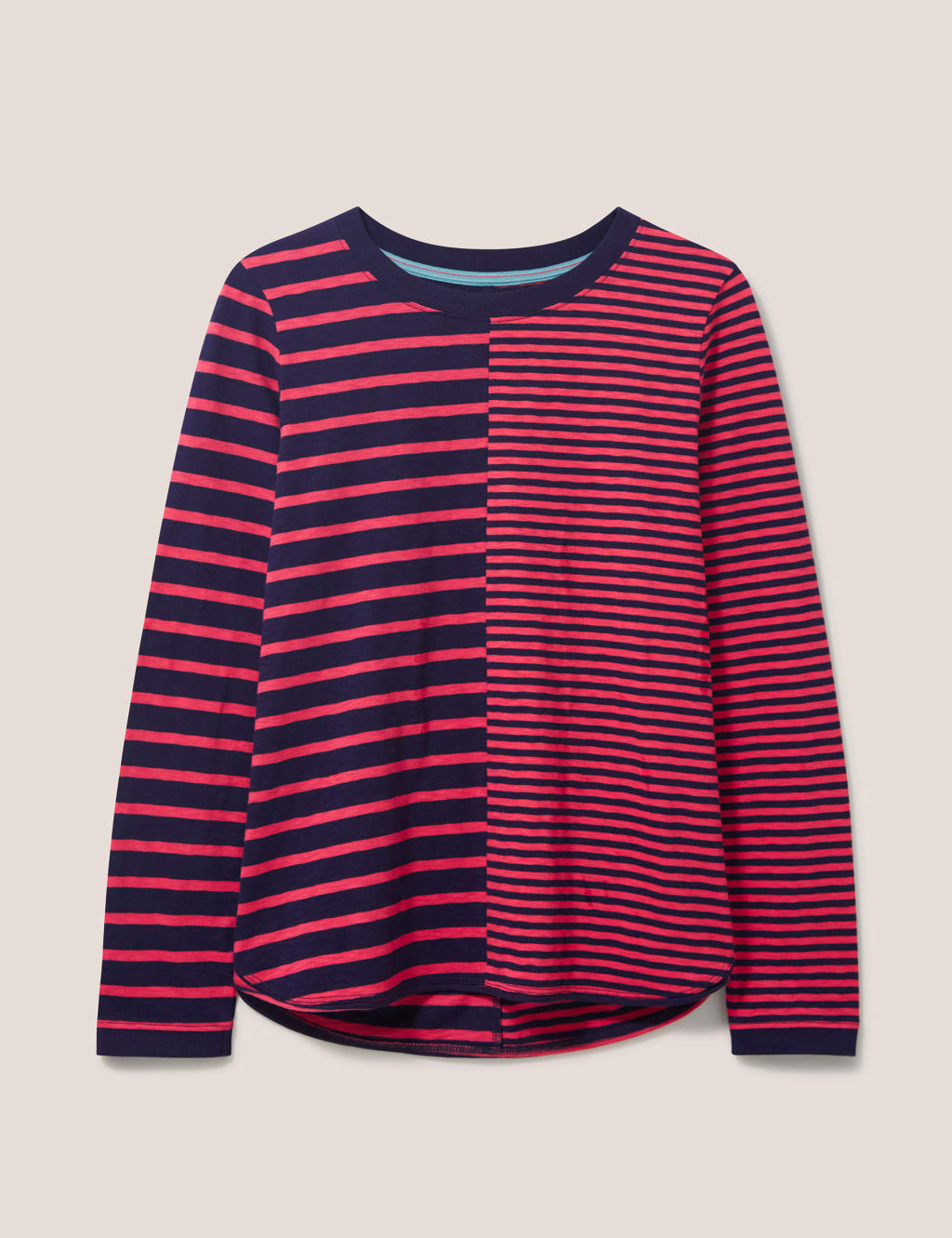 Striped Pure Cotton T-shirt
