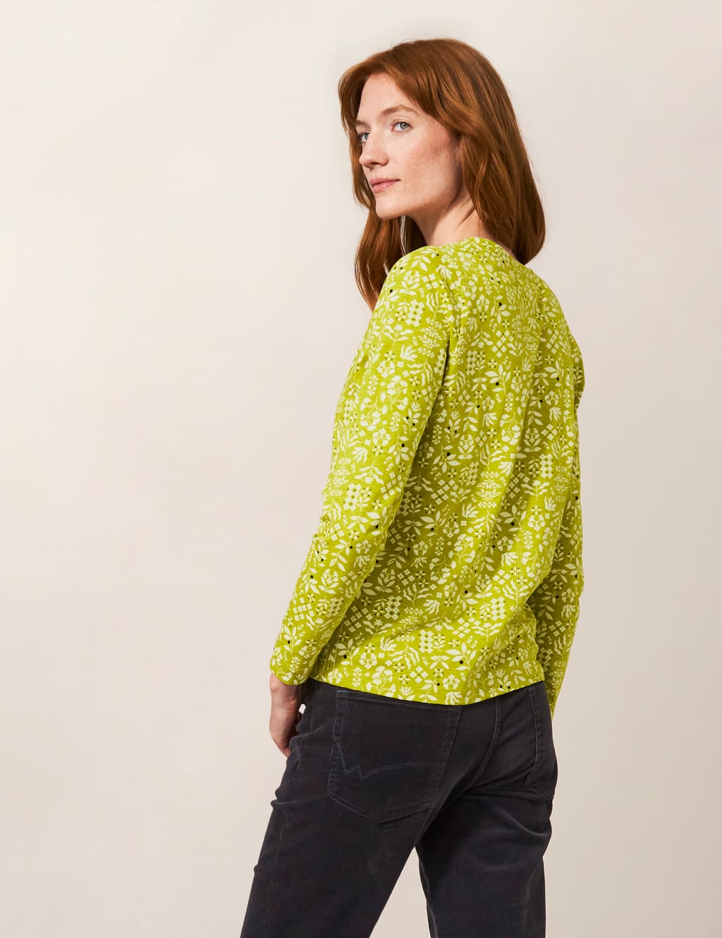 Pure Cotton Floral T-Shirt 3 of 5
