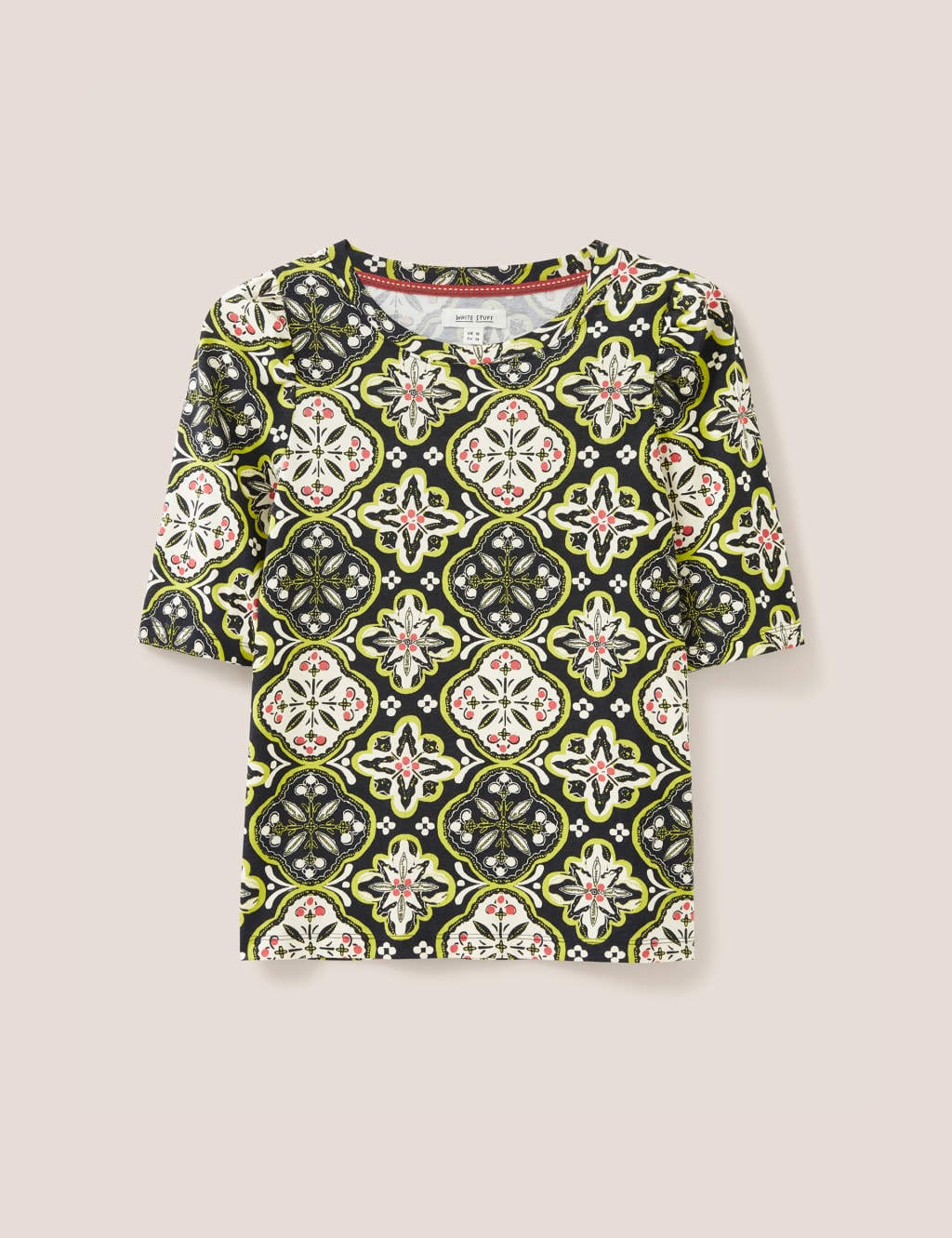 Cotton Modal Blend Printed T-Shirt 2 of 5