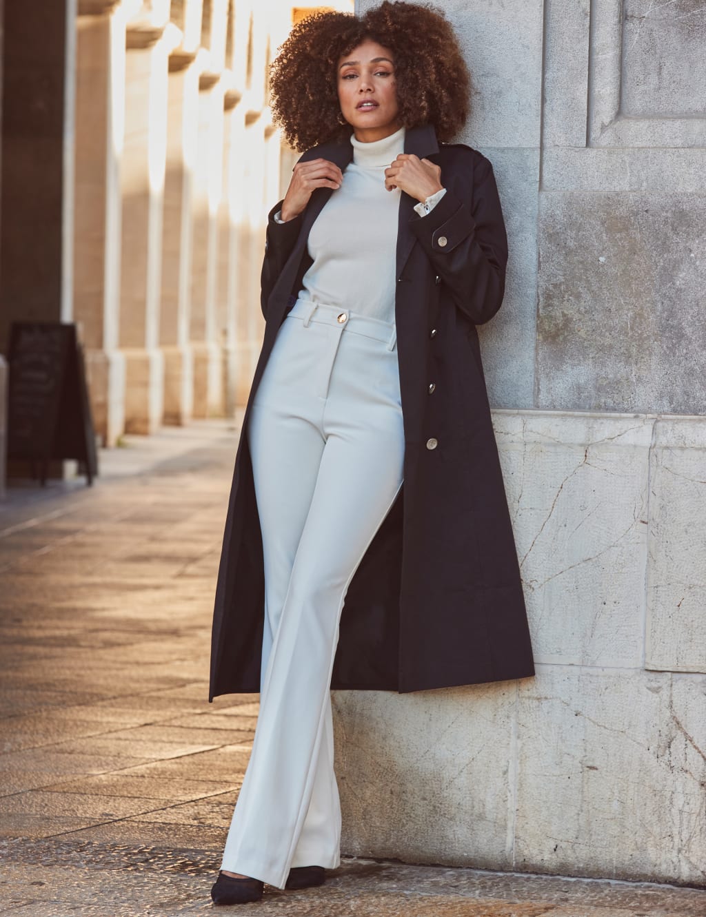 Double Breasted Trench Coat 6 of 6