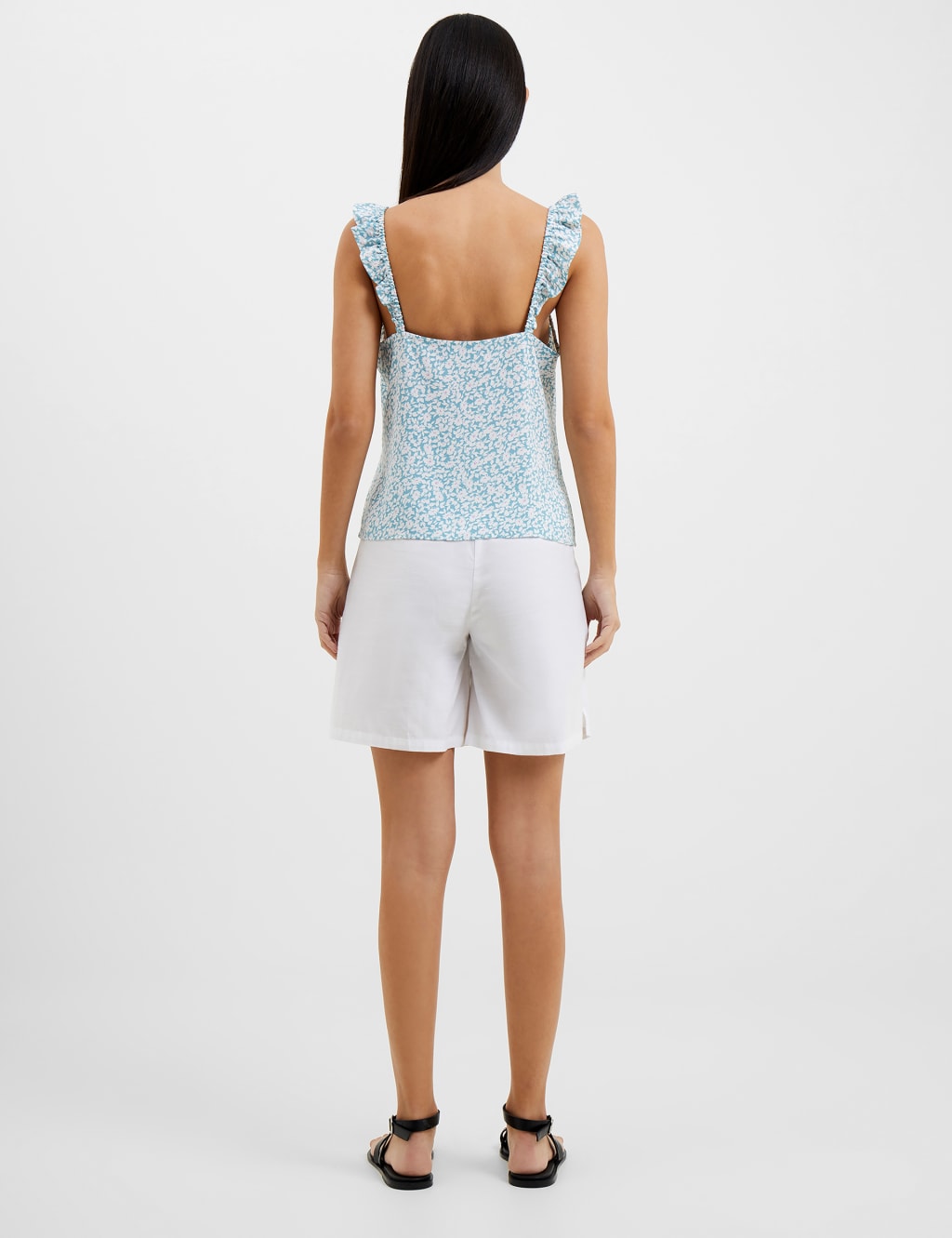French Connection - Elianna Burnout Frill Cami Dress