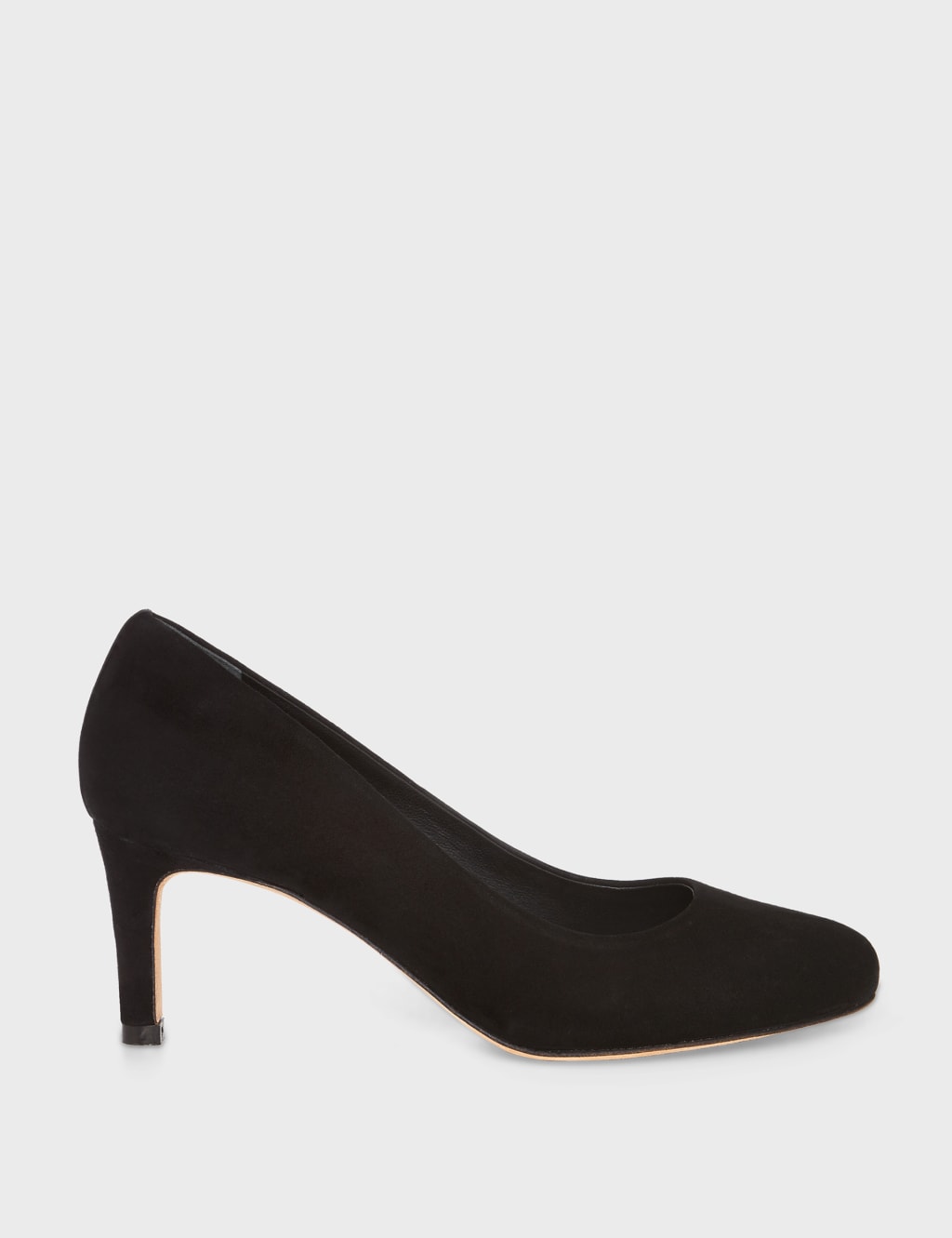 Black court shoes m&s online