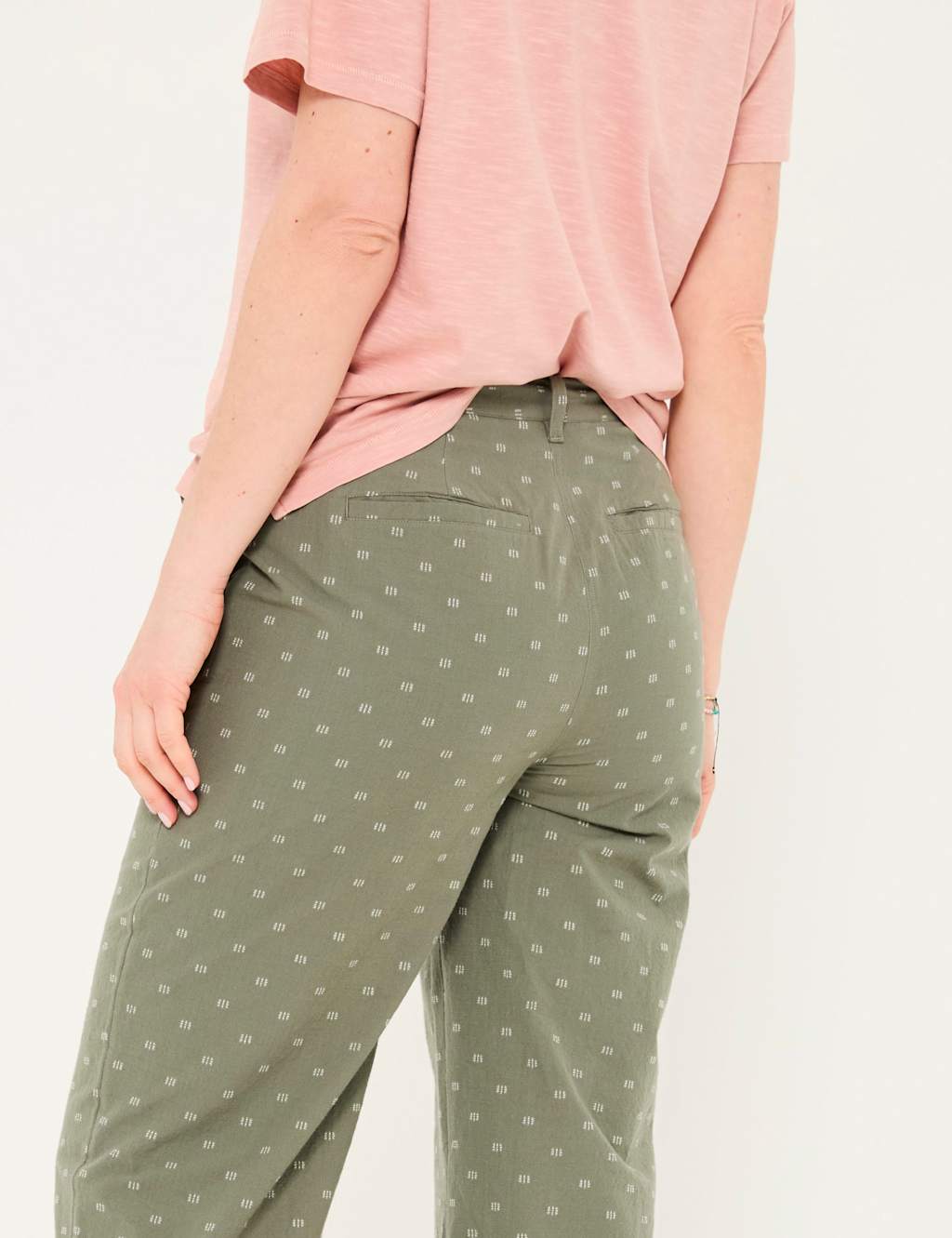 Pure Cotton Embroidered Culottes 4 of 8