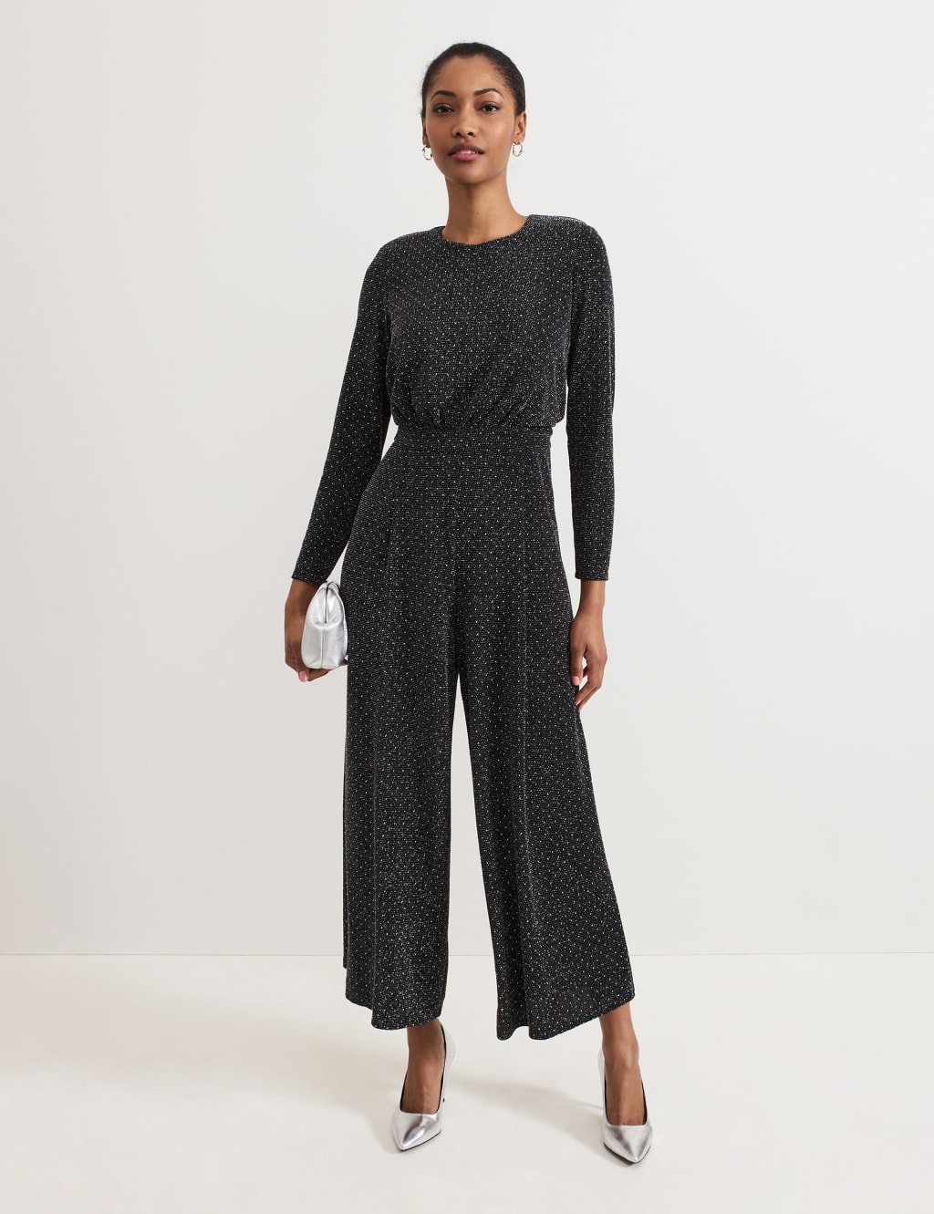 M&s polka dot jumpsuit store