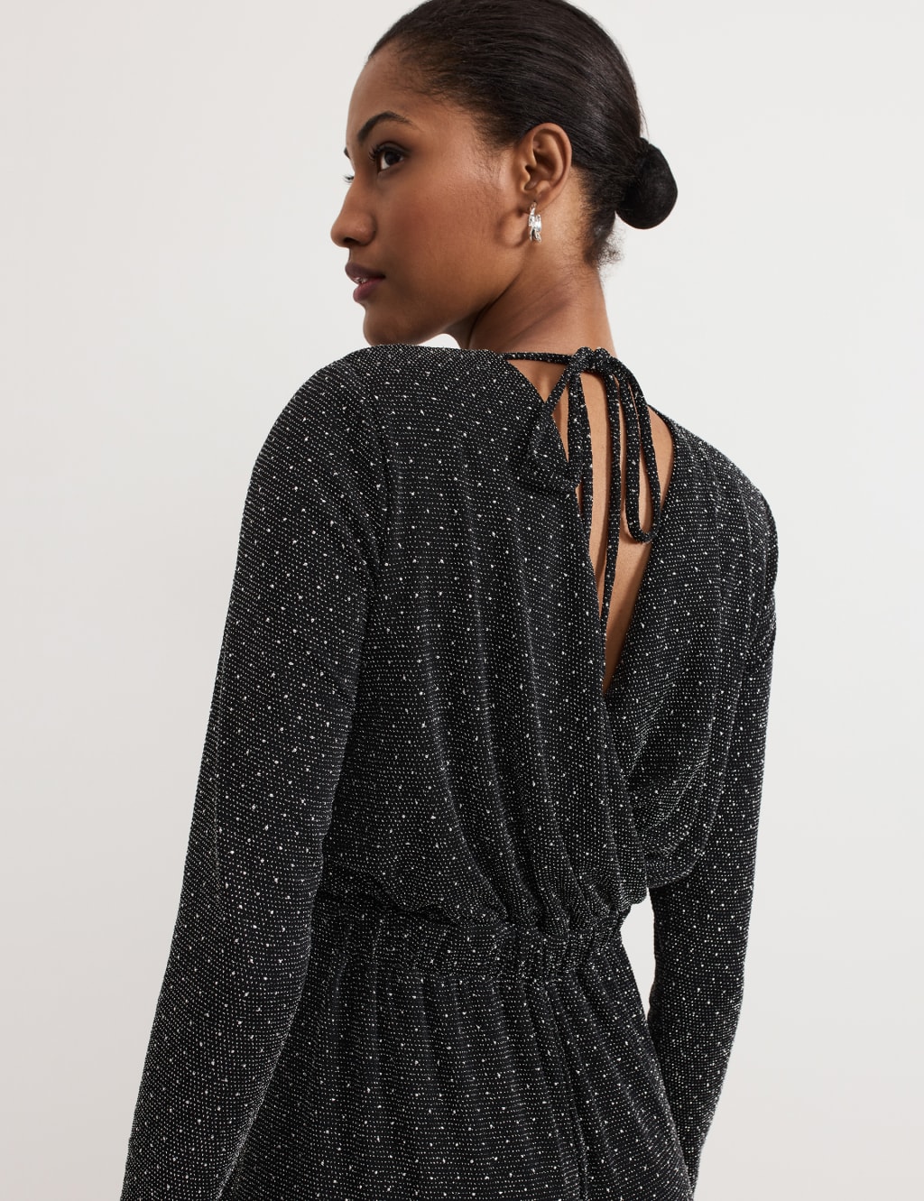 Embellished jumpsuit long sleeve shop