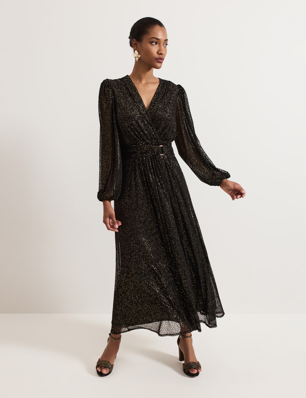 Sparkly skater dress on sale