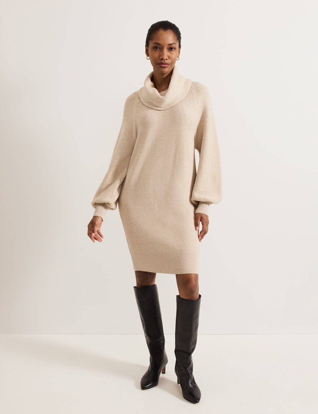 Sparkly knitted dress on sale