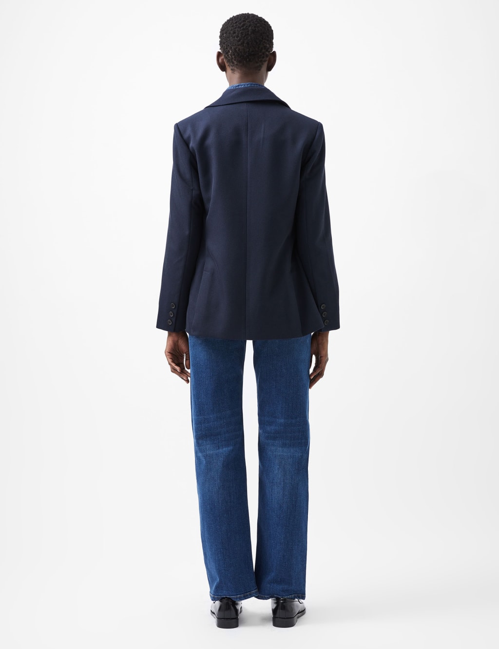 Twill Single Breasted Tailored Blazer 4 of 4