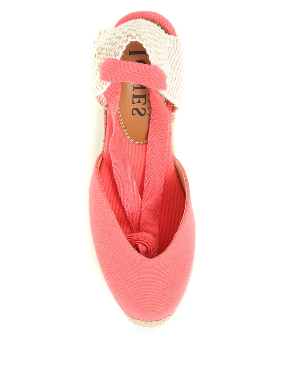 Canvas Ankle Strap Wedge Espadrilles 5 of 7