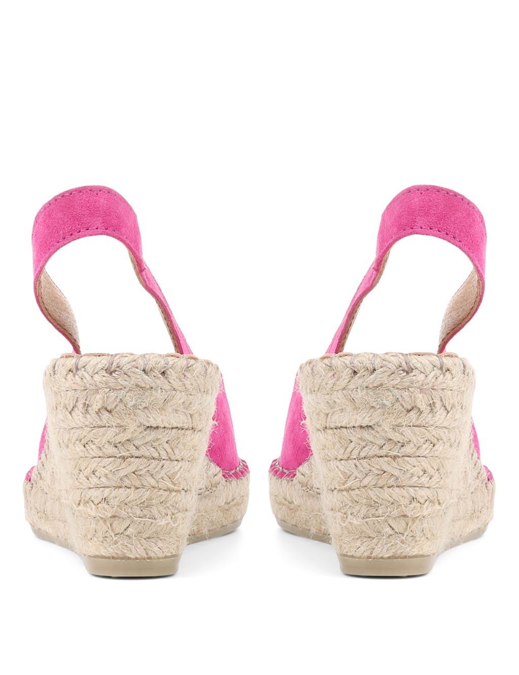 Suede Slingback Wedge Sandals 5 of 7